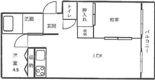 グリーンヒルズ中野木の物件間取画像